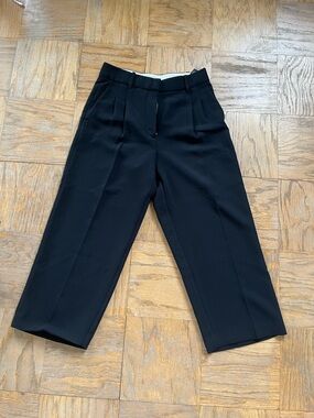 Wilfred Black Cropped Trousers